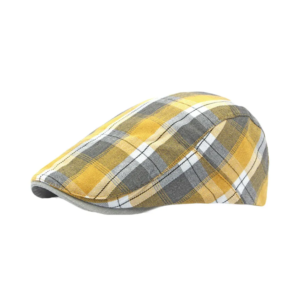 Check Newsboy Hat Ivy Cap Gatsby Cabbie Driving Hunting Golf Flat Cap YZ30217