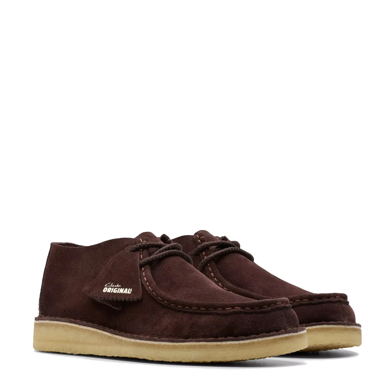 Clarks Originals Desert Nomad Deep Brown Suede