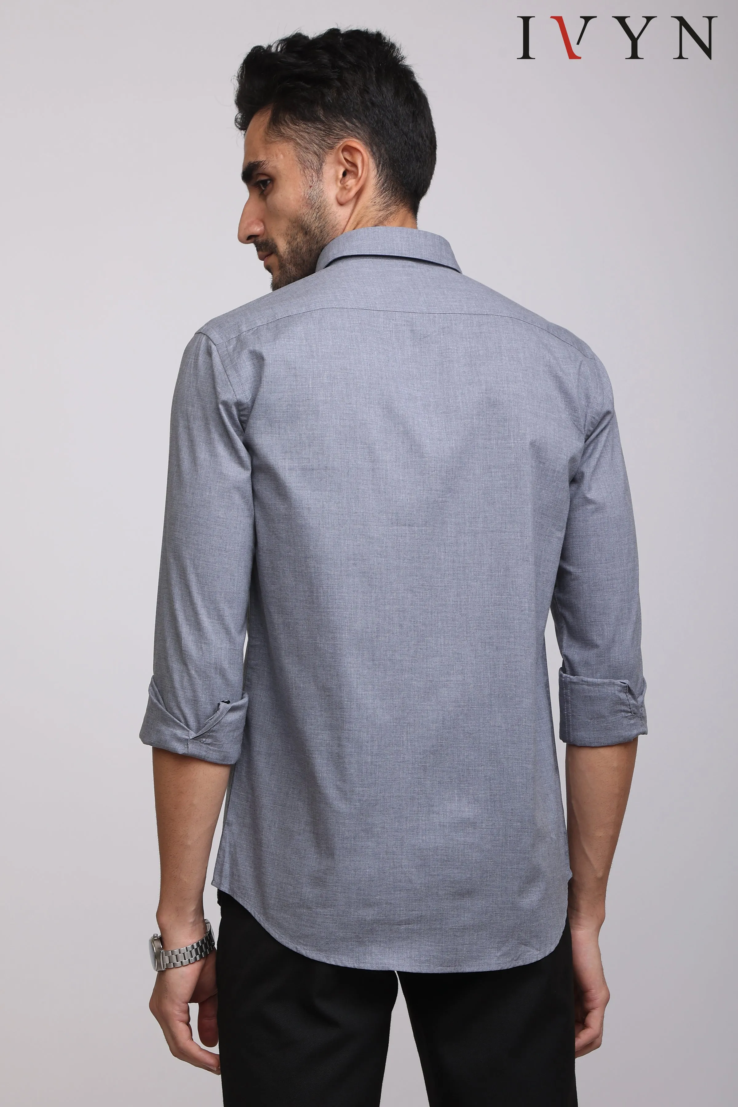 Classic Charcole Grey Casual shirt