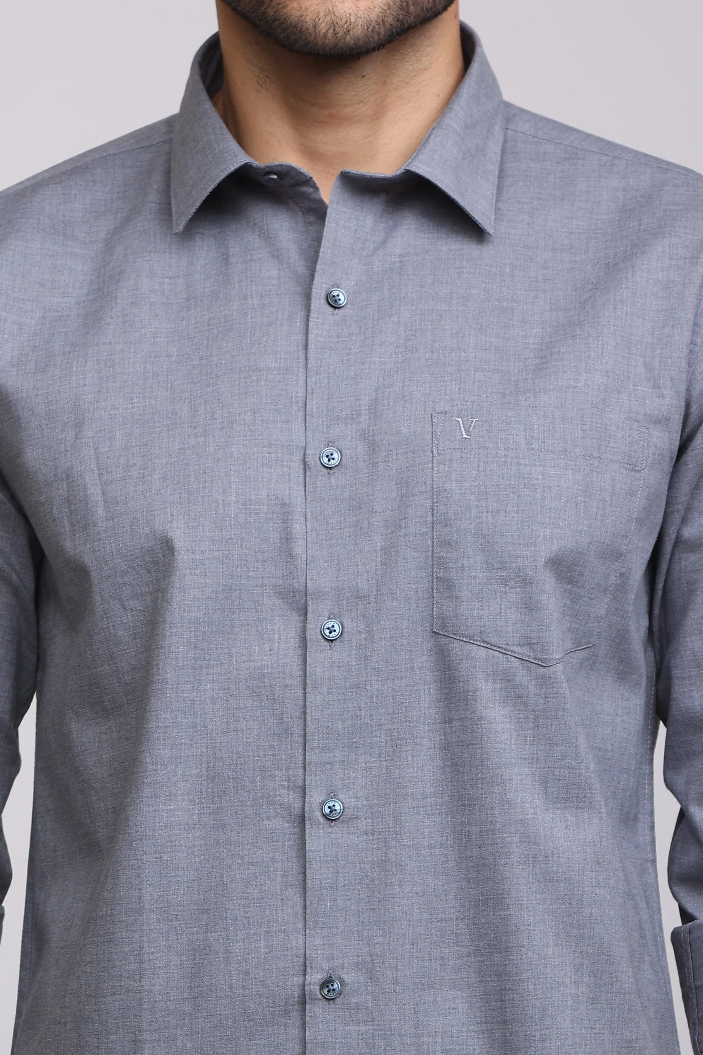 Classic Charcole Grey Casual shirt