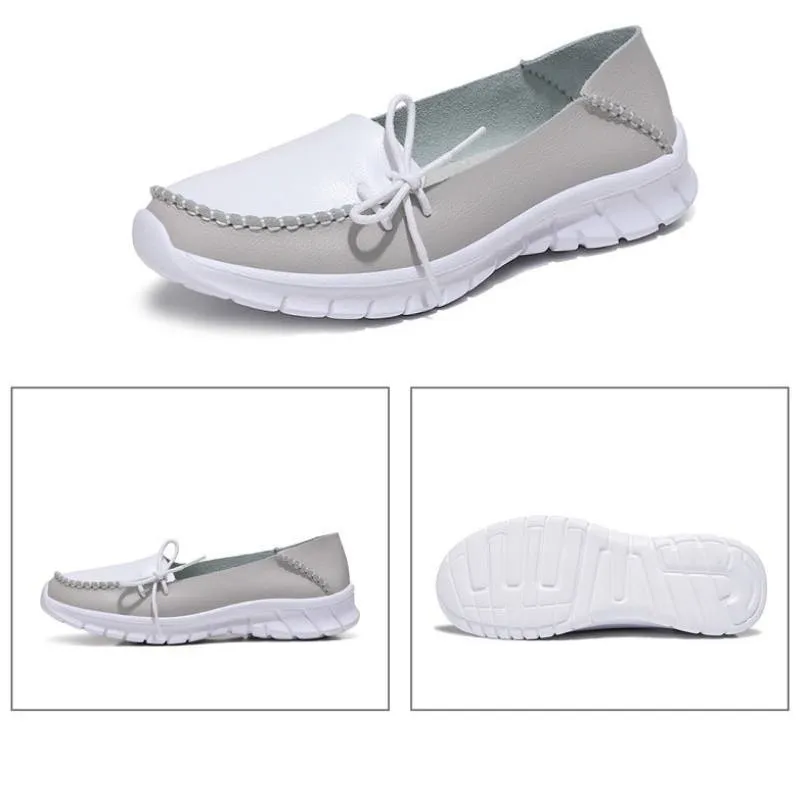 Comfortable Patch Designed Slip-On Loafers