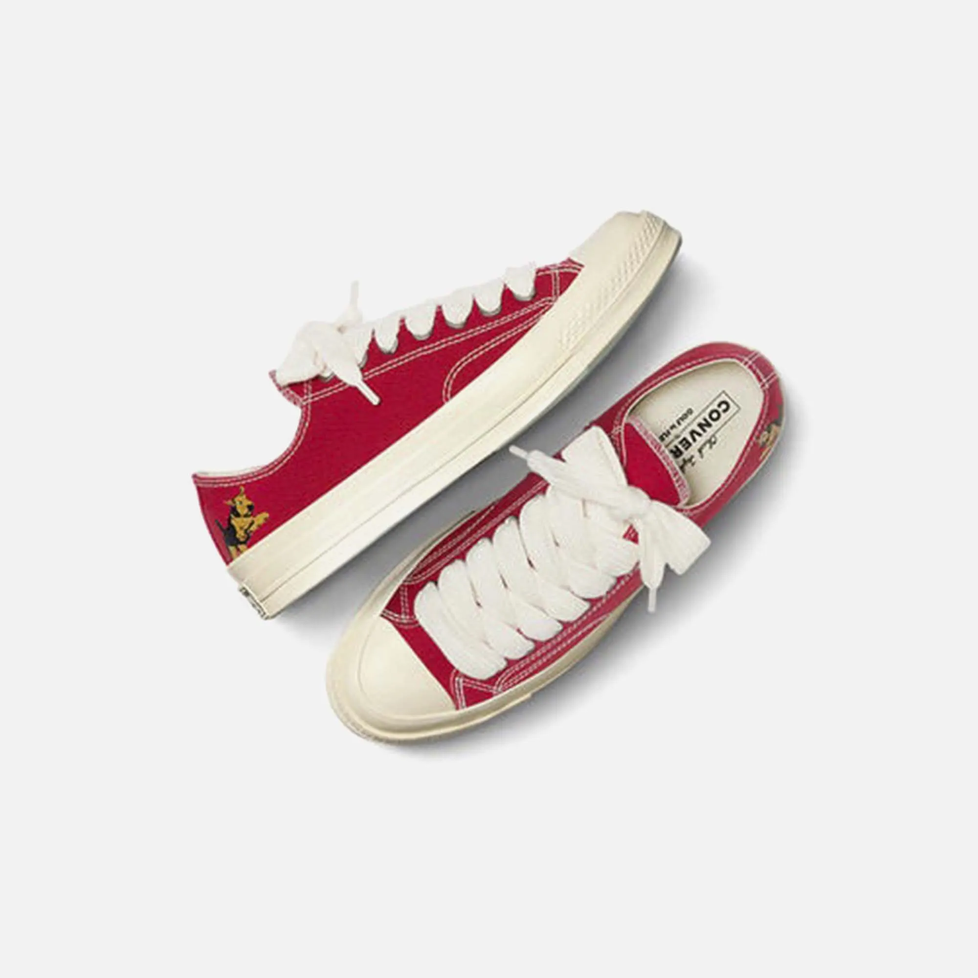 Converse x GOLF le FLEUR* Darryl Chuck 70 -  Salsa / Antique White / Black