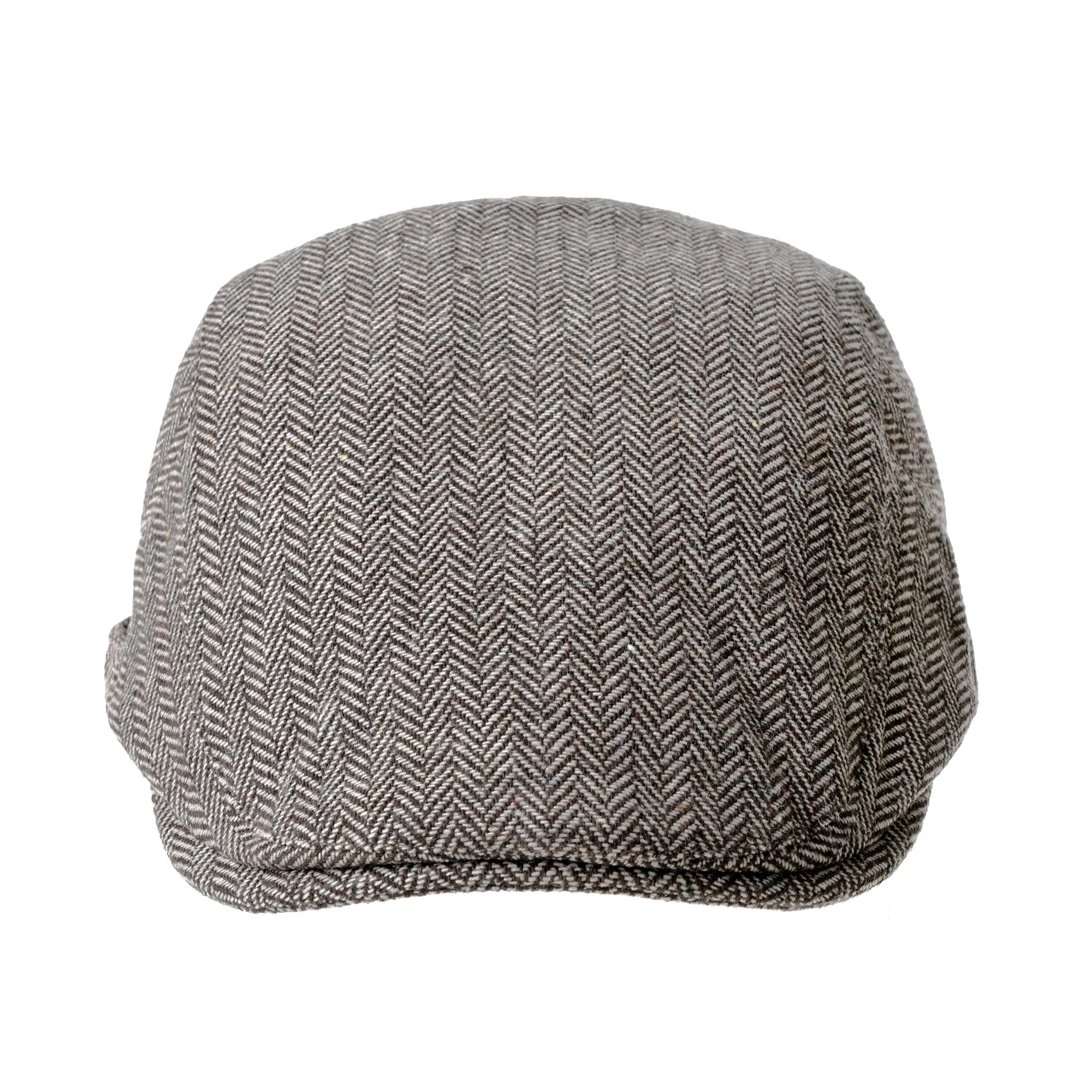 Cotton Flat Cap Herringbone Winter Warm Driving Hat YZ30102