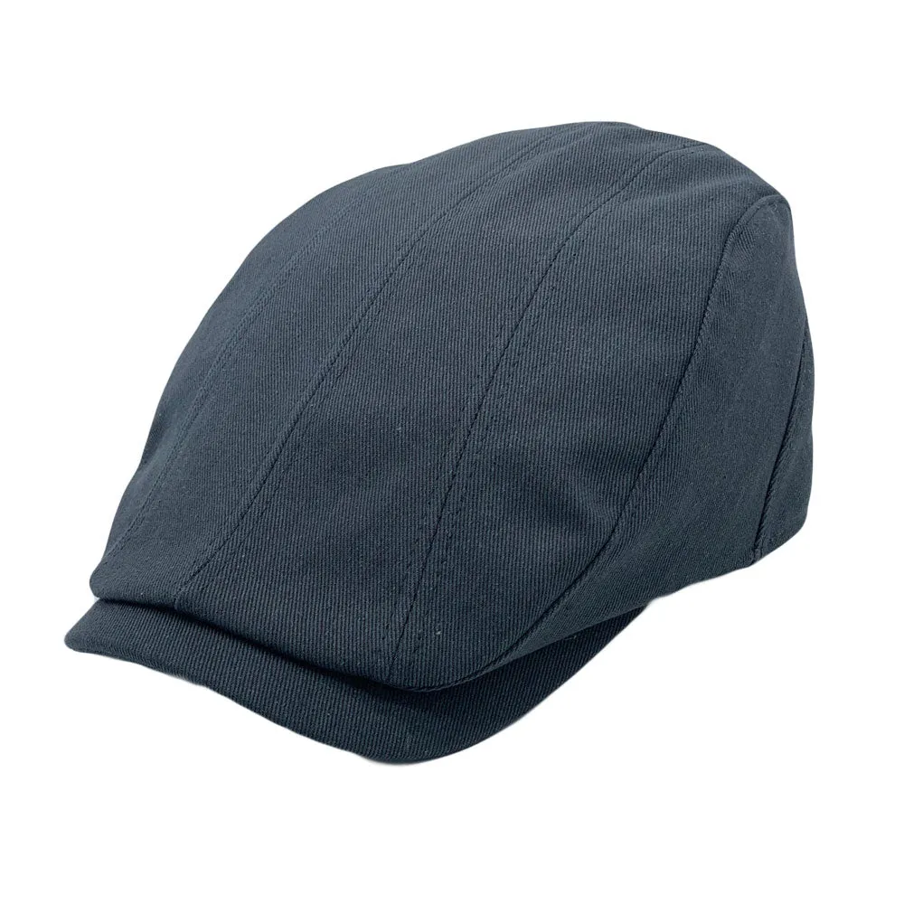 Cotton Newsboy Cap Flat Cap Ivy Gatsby Golf Cabbie Hat LD31511