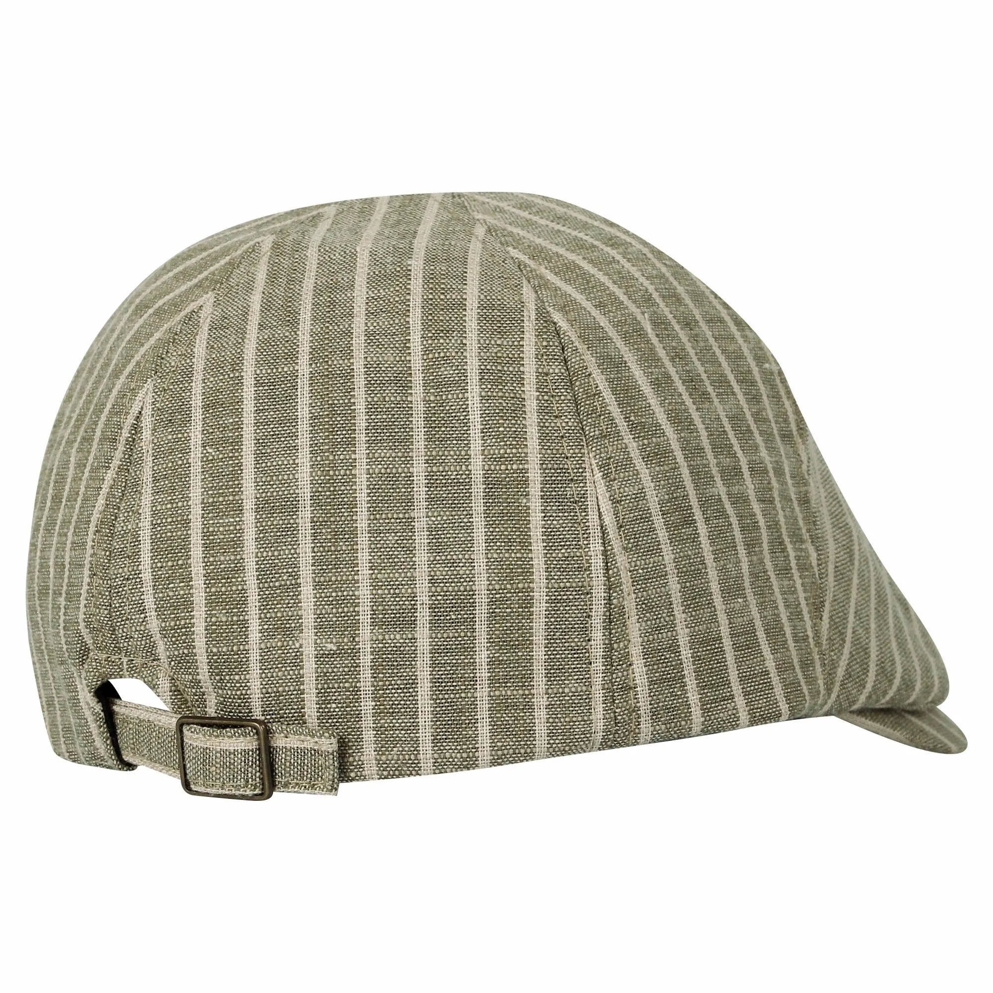 Cotton Summer Stripe Newsboy Hat Adjustable Flat Cap SL31275