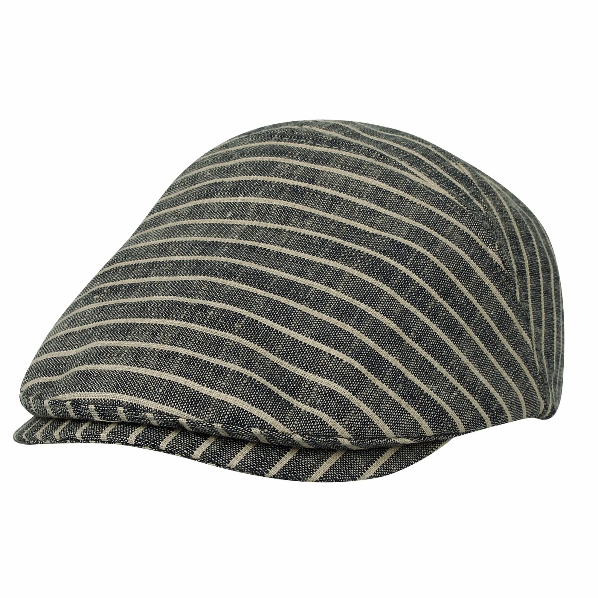 Cotton Summer Stripe Newsboy Hat Adjustable Flat Cap SL31275