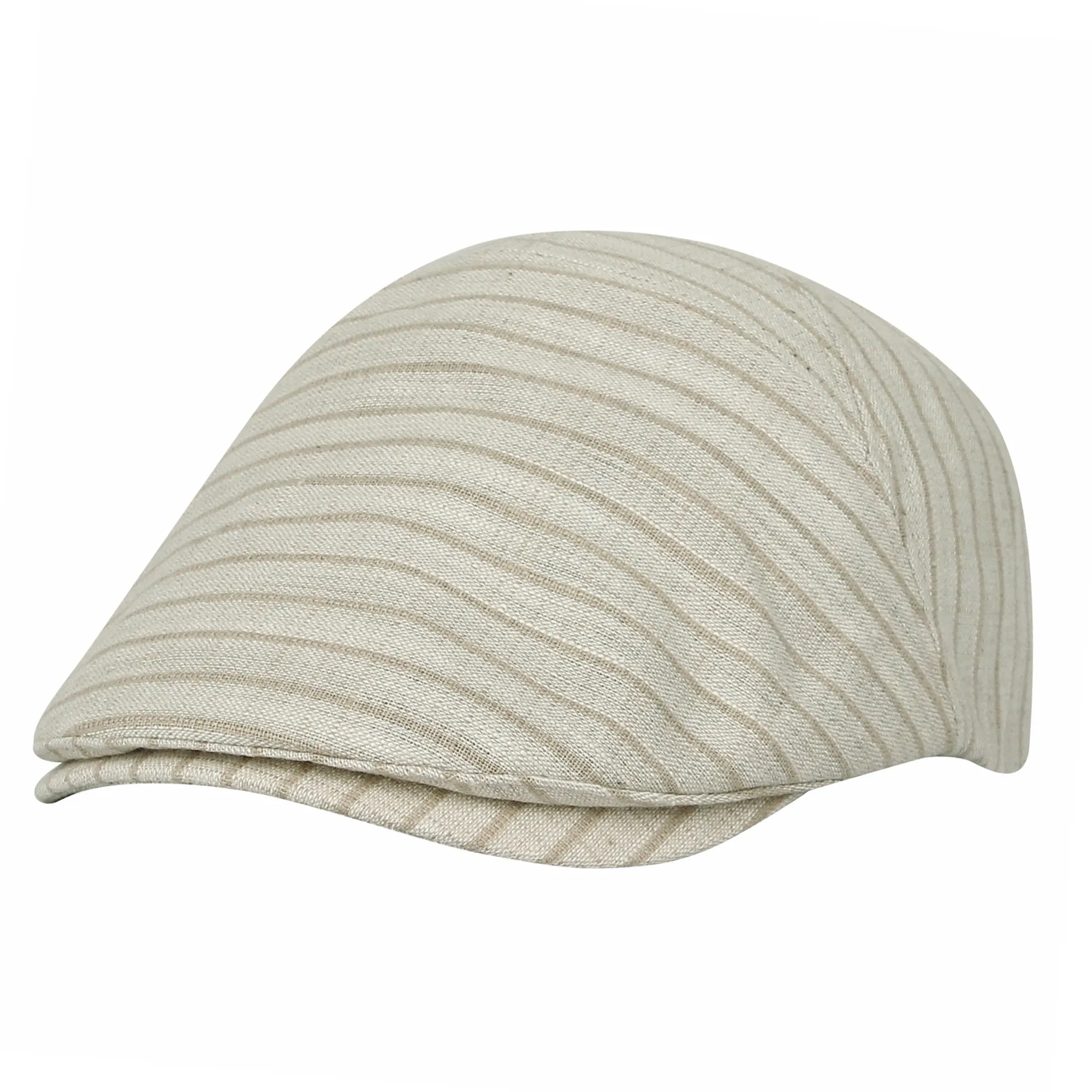 Cotton Summer Stripe Newsboy Hat Adjustable Flat Cap SL31275