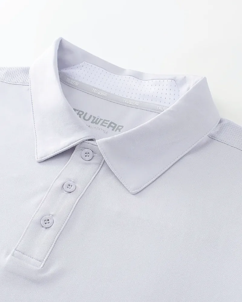 Crest 2.0 Light Grey Polo