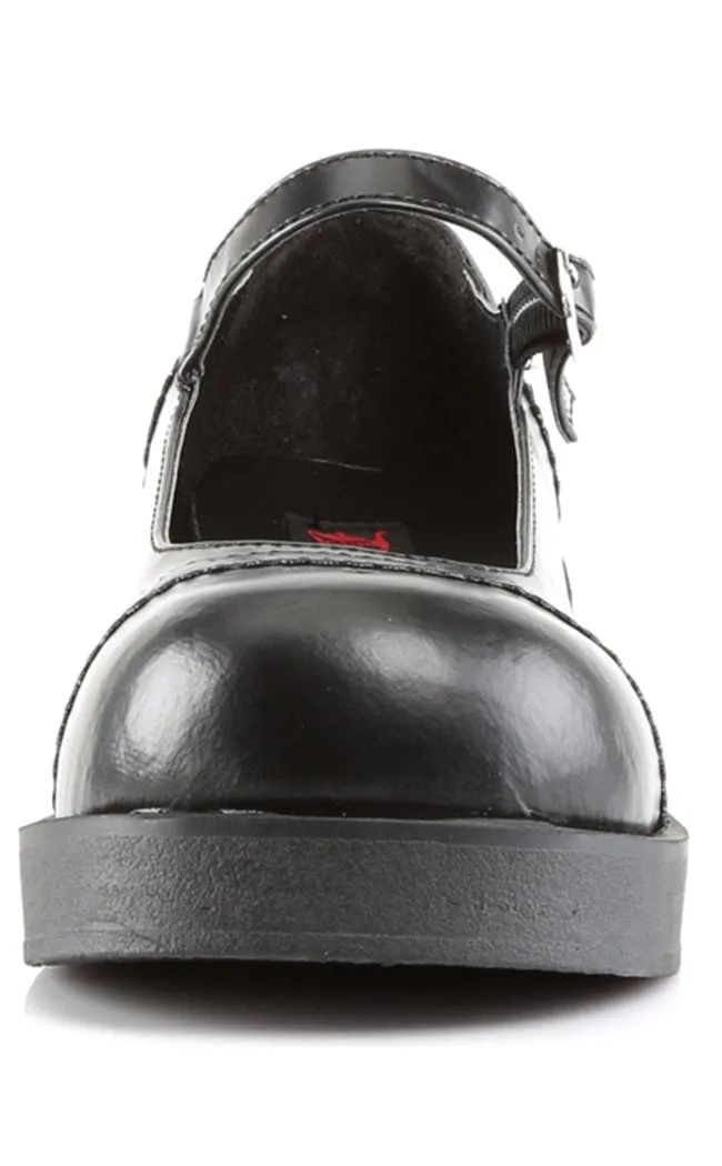 CRUX-07 Black Mary Janes