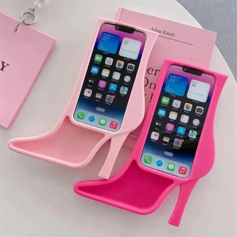 Cute Barbie High Heels Phone Case (For iPhones)