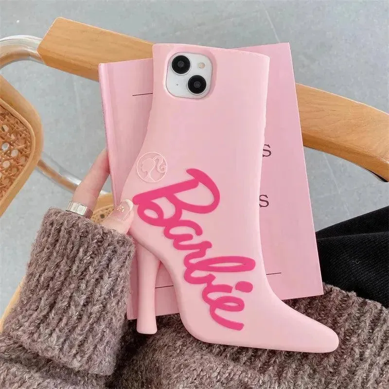 Cute Barbie High Heels Phone Case (For iPhones)