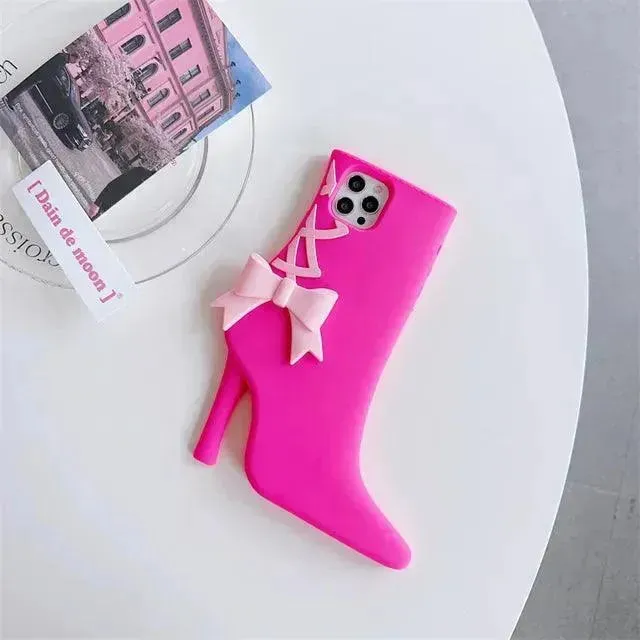 Cute Barbie High Heels Phone Case (For iPhones)