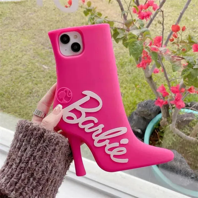 Cute Barbie High Heels Phone Case (For iPhones)