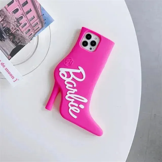 Cute Barbie High Heels Phone Case (For iPhones)