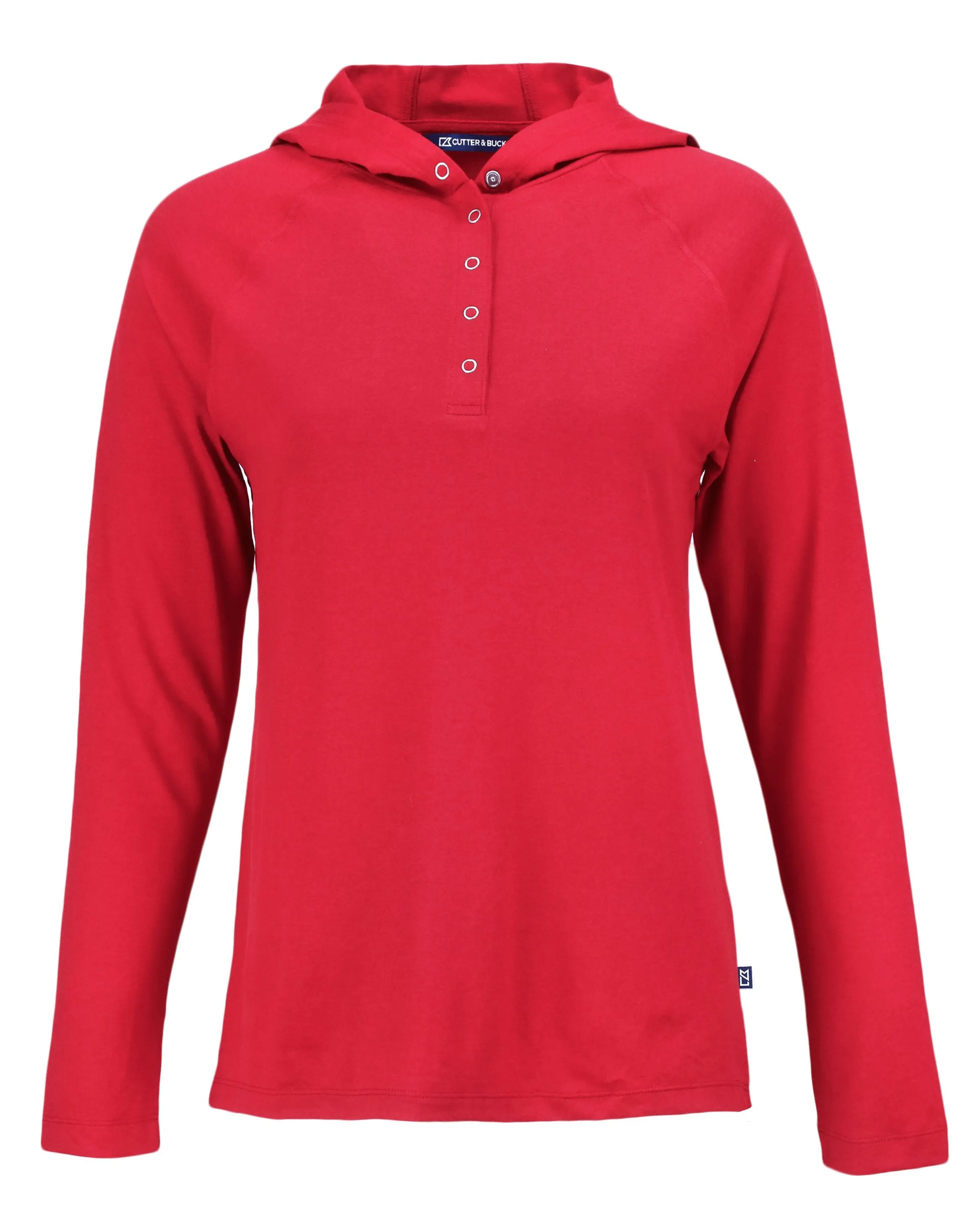 Cutter & Buck - Women's Coastline Epic Comfort Recycled Hooded Shirt