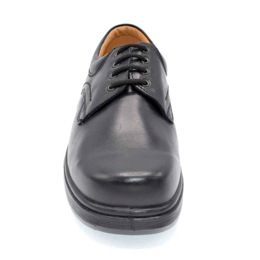 DB Shannon/Bob - Mens Extra Wide Lace Up - 2V and 6V Width Fitting - Black