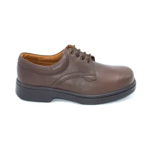 DB Shannon/Bob - Mens Extra Wide Lace Up - 2V and 6V Width Fittings - Brown