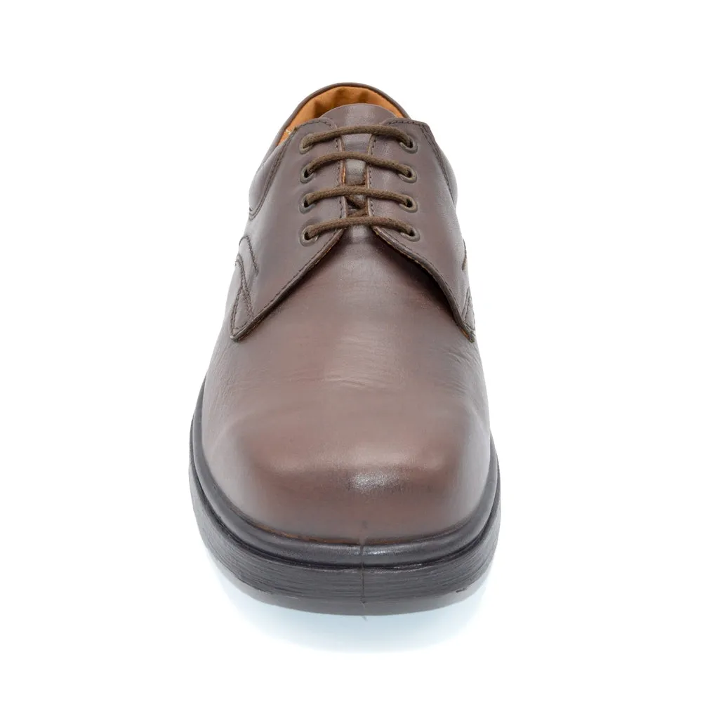 DB Shannon/Bob - Mens Extra Wide Lace Up - 2V and 6V Width Fittings - Brown