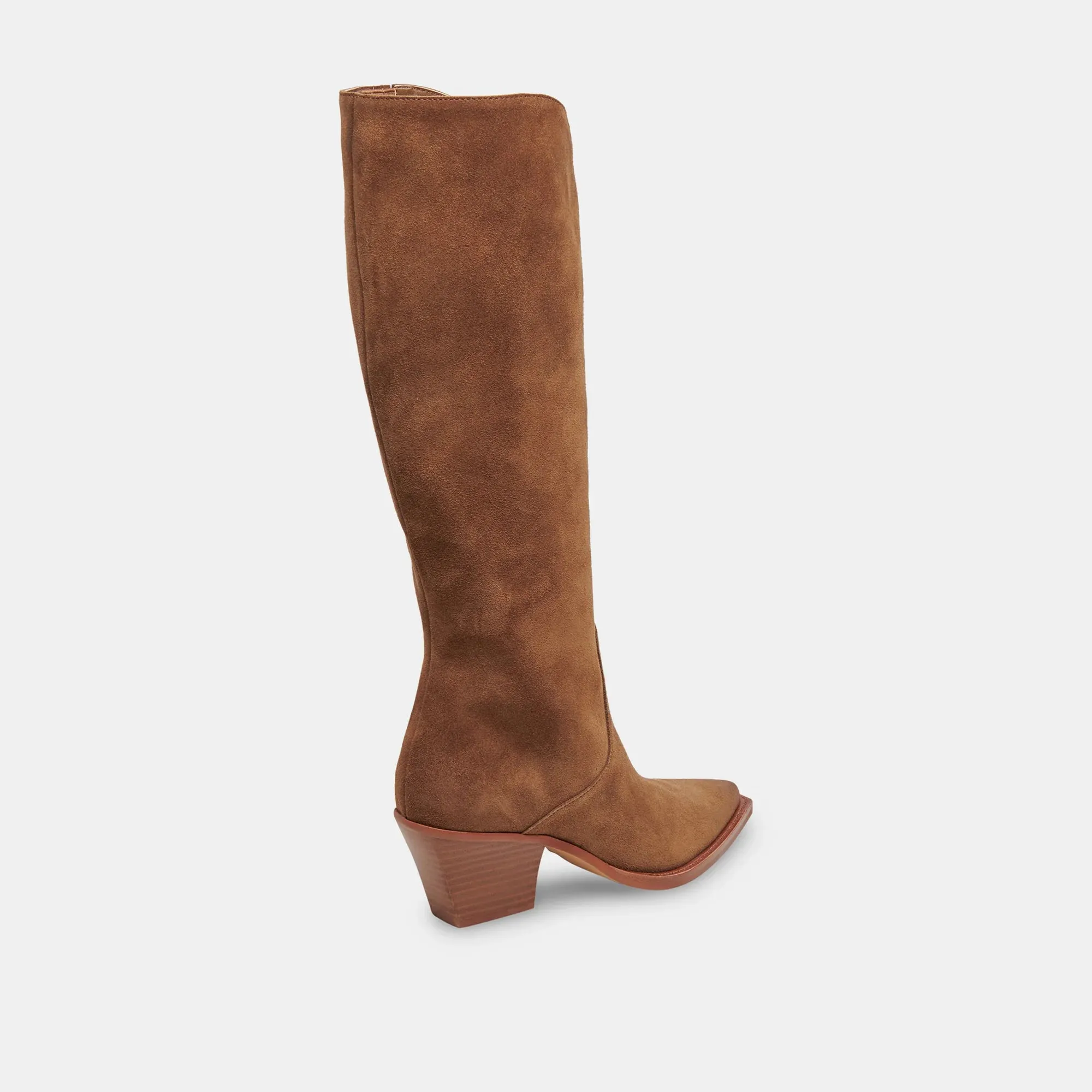 Dolce Vita Raj Boots in Brown Suede