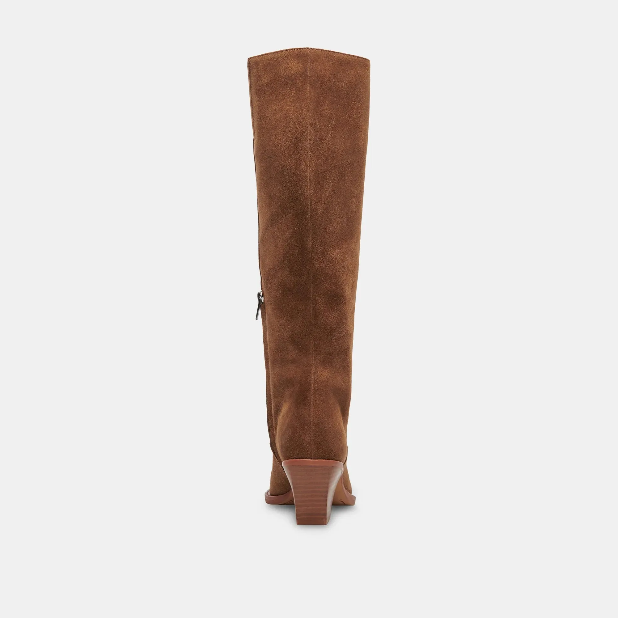 Dolce Vita Raj Boots in Brown Suede