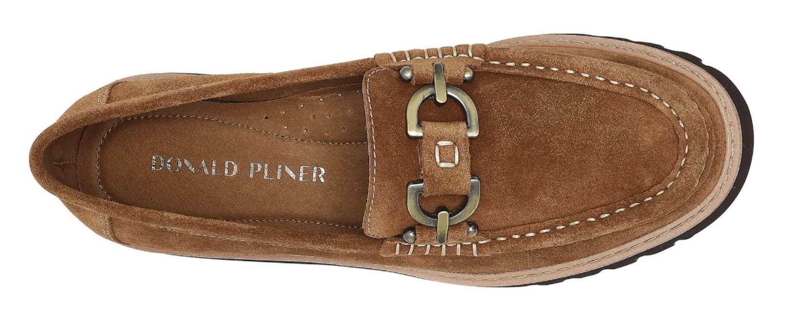 Donald Pliner Helio Loafer - SADDLE