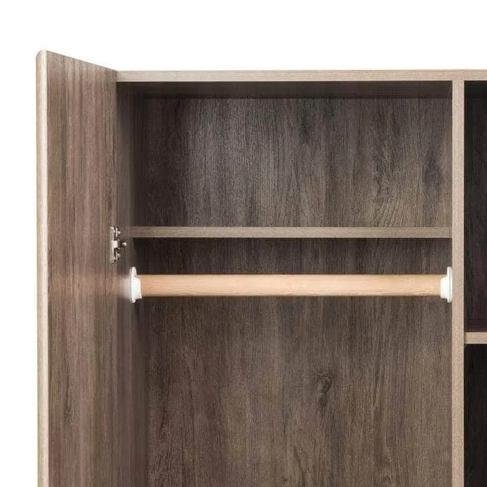 Elite Wardrobe With Storage - Available in 4 Colours