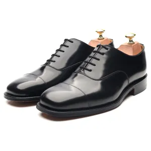 'Falmouth' Black Leather Oxford UK 6 G