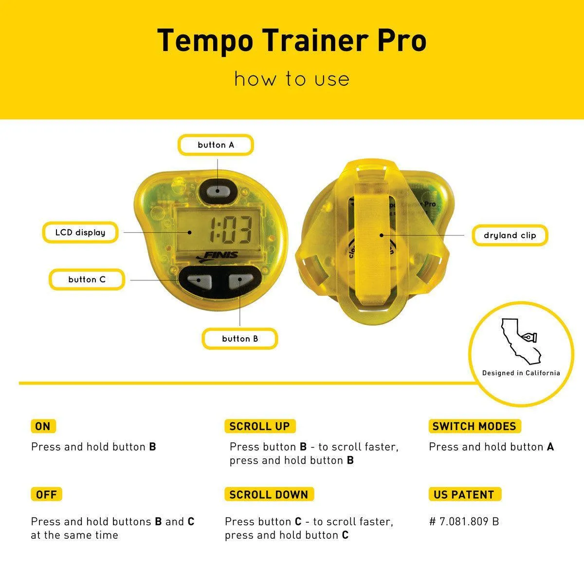 FINIS Tempo Trainer Pro