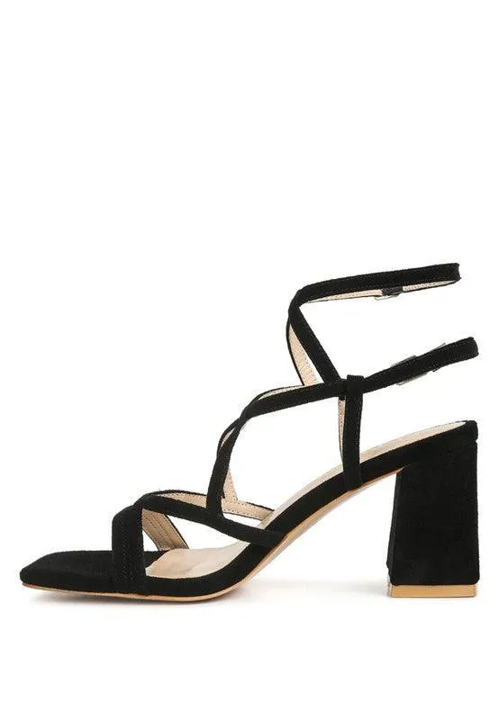 Fiorella Strappy Block Heel Sandals