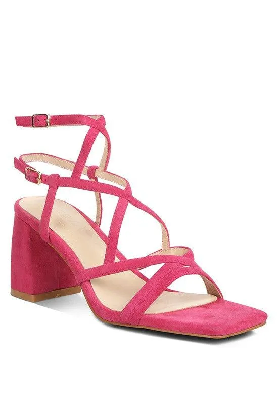 Fiorella Strappy Block Heel Sandals