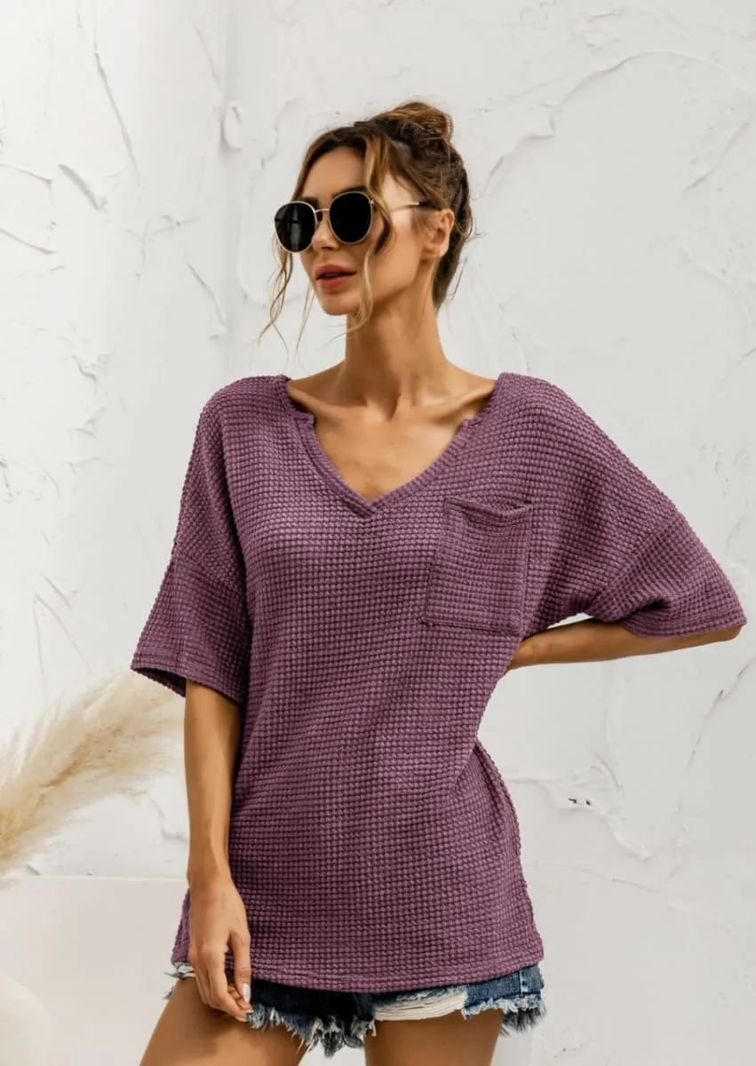 Front Pocket Popcorn Lounge Tunic