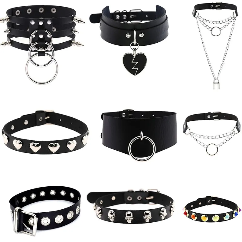 Funki Buys | Necklaces | Women's Gothic Punk Choker Necklace