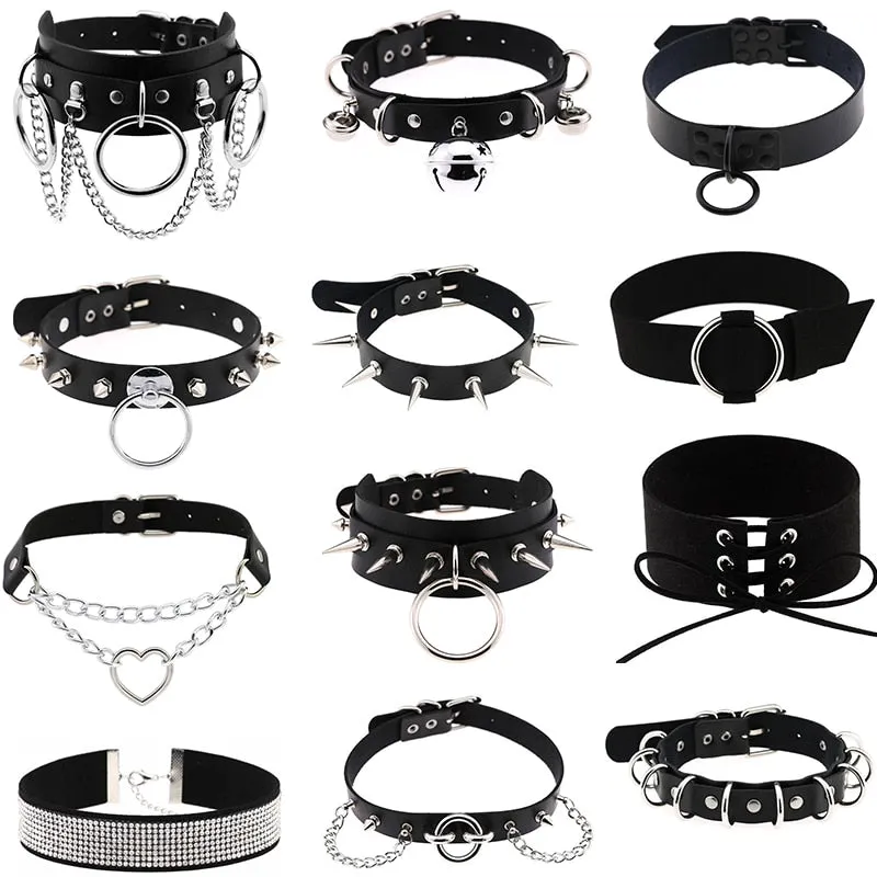 Funki Buys | Necklaces | Women's Gothic Punk Choker Necklace