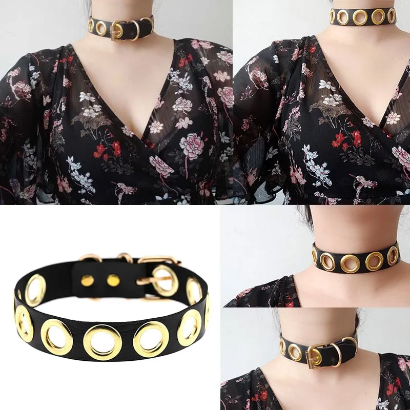 Funki Buys | Necklaces | Women's Gothic Punk Choker Necklace