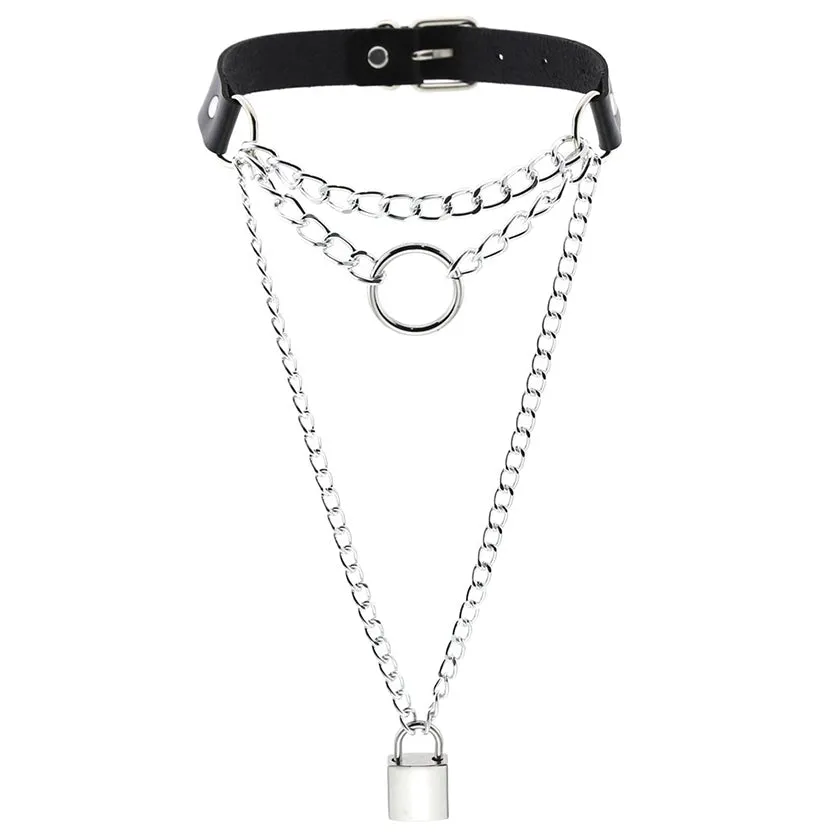 Funki Buys | Necklaces | Women's Gothic Punk Choker Necklace