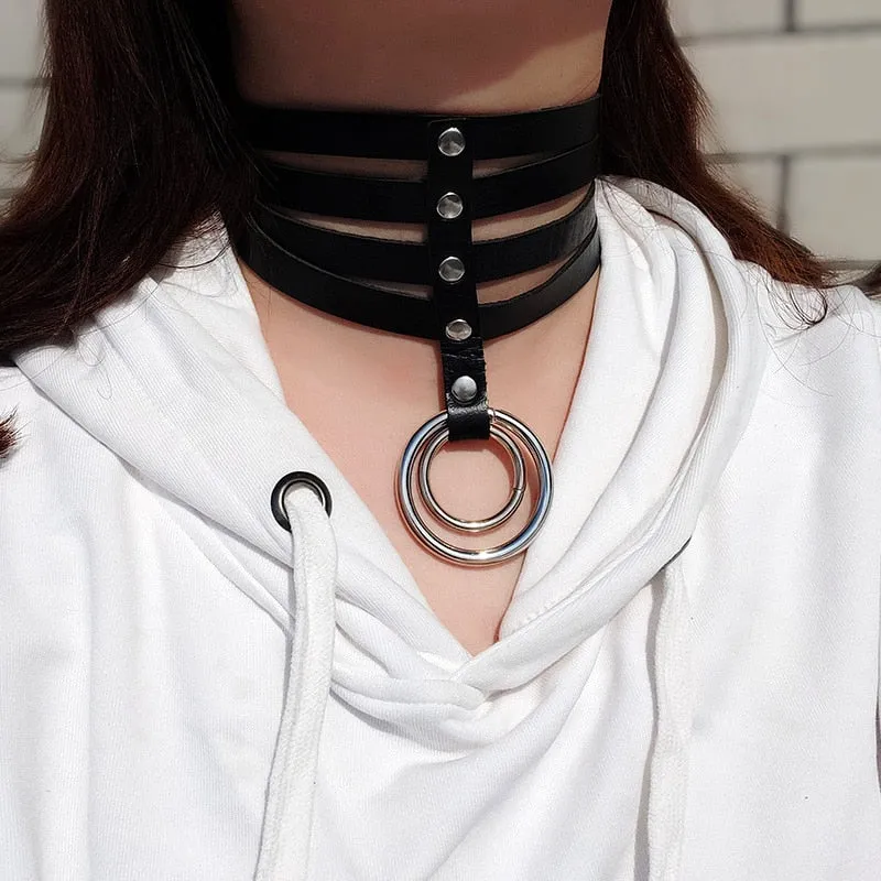 Funki Buys | Necklaces | Women's Gothic Punk Choker Necklace