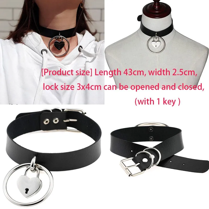 Funki Buys | Necklaces | Women's Gothic Punk Choker Necklace