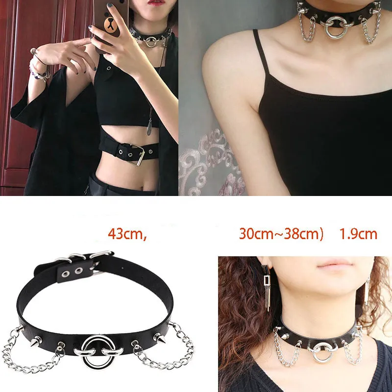 Funki Buys | Necklaces | Women's Gothic Punk Choker Necklace