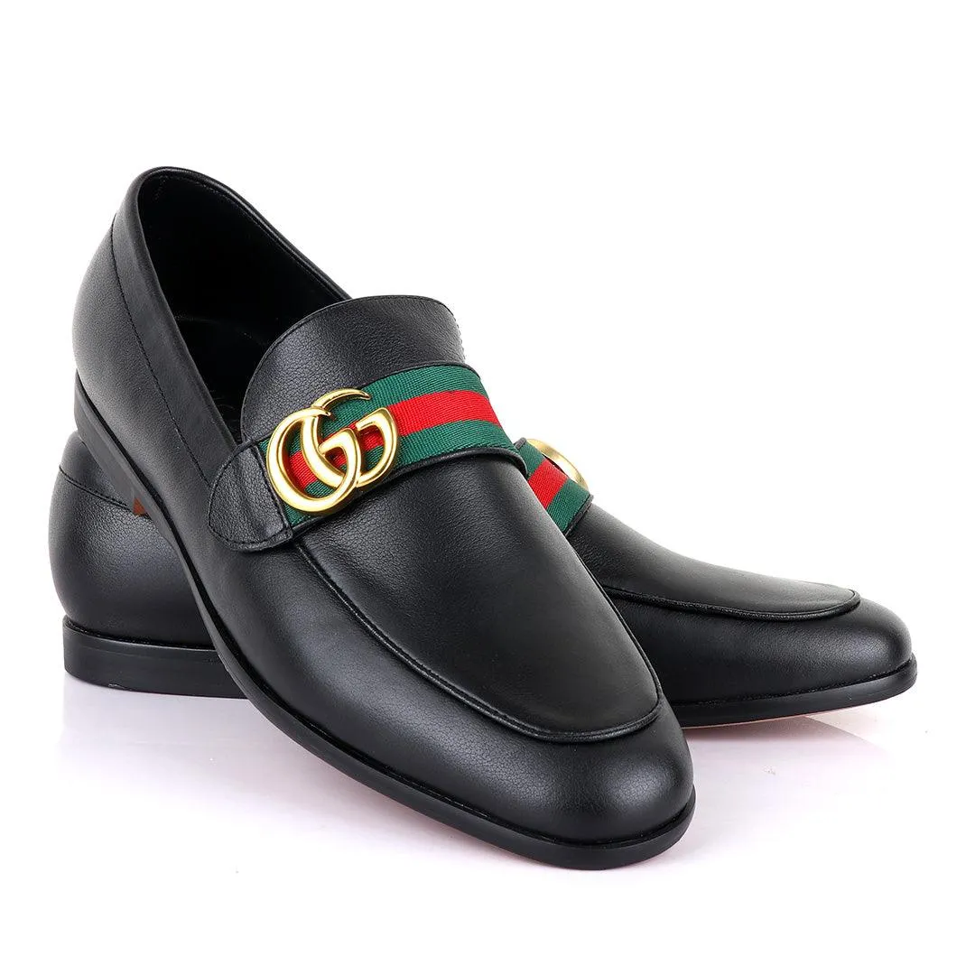 GC Luxury Black Leather Formal Shoe