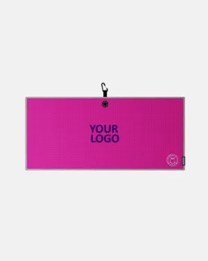 Ghost Magnetic Towel Caddie, Hot Pink