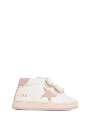 Golden Goose   June strap leather star sneakers 