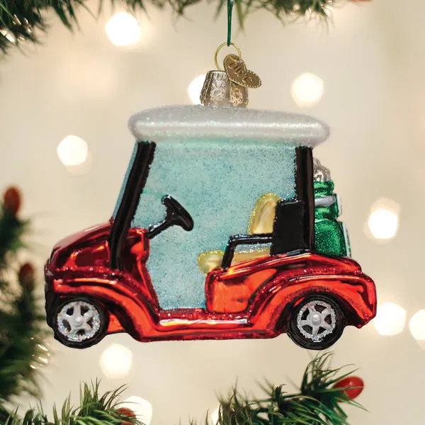 Golf Cart Ornament