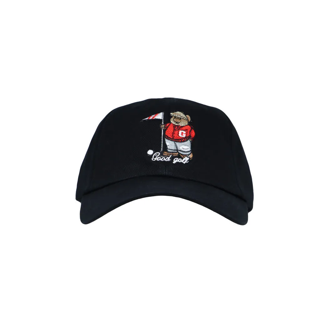 Good Golf Caddy Bear Embroidery Baseball Cap Dad Hat TR11482