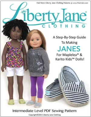 JANES for Maplelea and Karito Kids Dolls