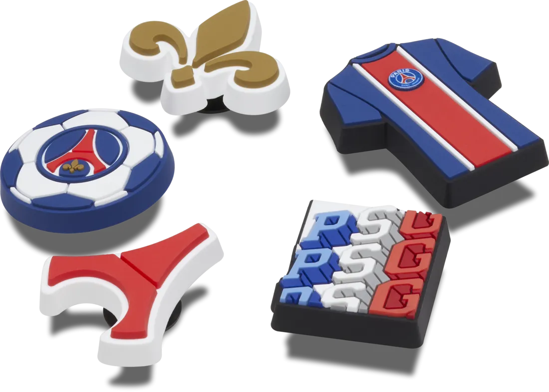 Jibbitz™ Paris St Germain 5-Pack