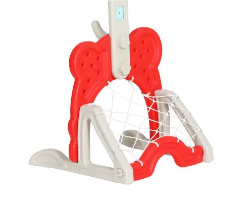 Keezi Kids Basketball Hoop Stand Set Red