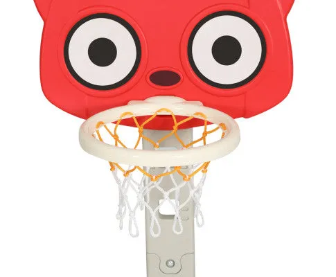 Keezi Kids Basketball Hoop Stand Set Red