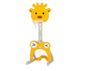 Keezi Kids Basketball Hoop Stand Set Yellow