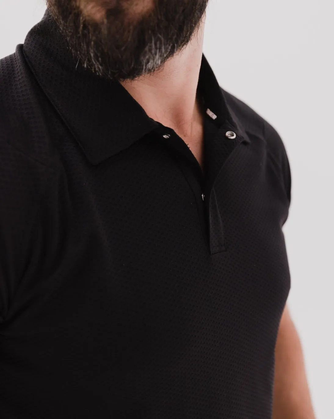 Kubic Black Polo