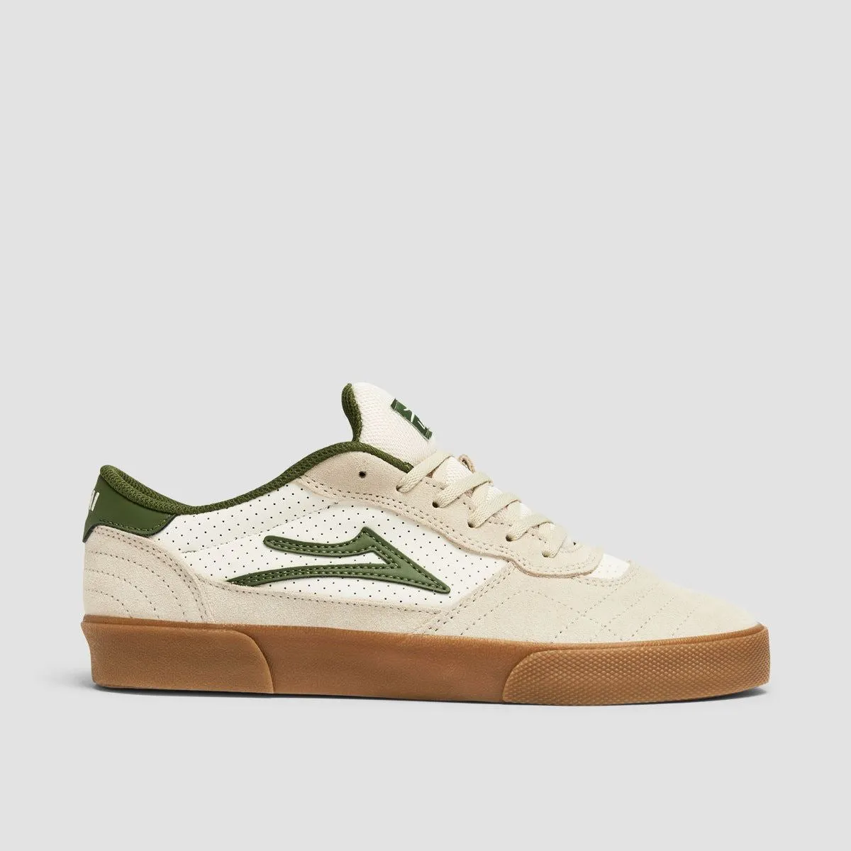 Lakai Cambridge Shoes - Cream Suede